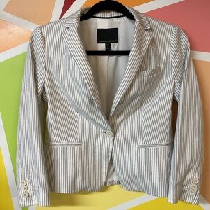 Banana Republic pinstripe Blazer- size 0p